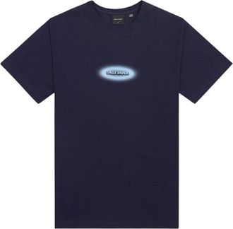 Daily Paper Clothing Tops, Heren, Blauw, XL, Katoen, Blauw Logo T-Shirt