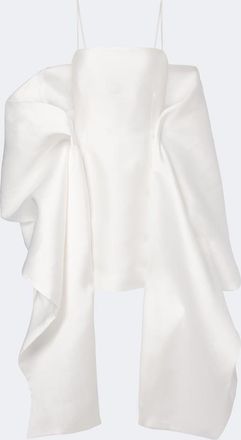 Solace London Vestido corto Bessette de sarga