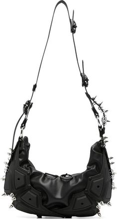 Innerraum Stud-embellished Panelled Shoulder Bag