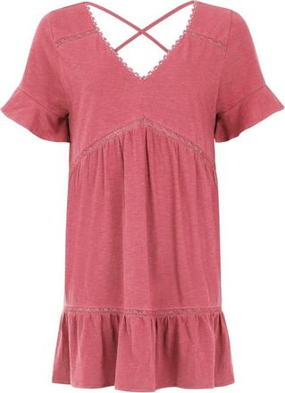 Protest Tunika PROTEST Tunika PRTTHIRZA, Damen, Gr. XS, pink (smooth pink), Obermaterial: 100% Baumwolle CO., Tuniken Tunika