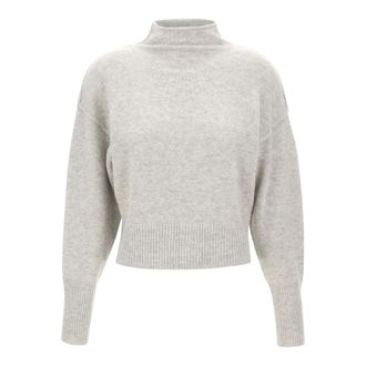 The Garment Volmer Back Knit - Dames - Truien - Grijs - Maat: XS Wol