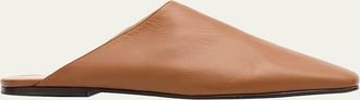 Loro Piana Alba Lambskin Flat Mules