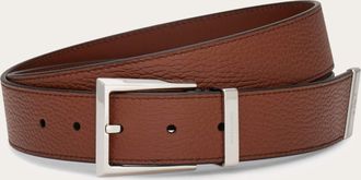 Ferragamo Men Sized belt Beige