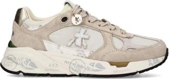 Premiata Mased 8116 - Dames - Sneakers - Grijs - 37 EU - Leer - Schoenen