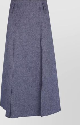 DRHOPE midi a-line skirt