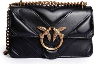 Pinko Love One Mini Light Leather Bag