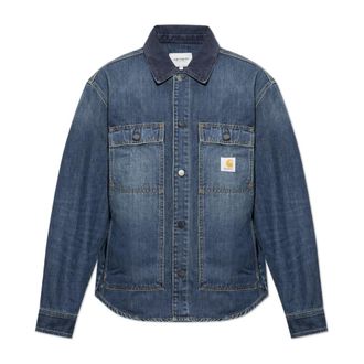 Carhartt Work in Progress Oakland Jacket - Heren - Spijkerjassen - Blauw - M - Katoen - Jassen