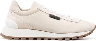 Brunello Cucinelli Natural Lace-up Sneakers