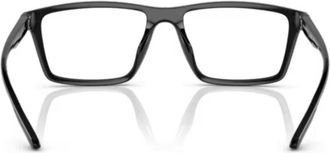 Emporio Armani 0ea4189u Rectangular Eyeglasses with Interchangeable Lenses and Cut-Out Details