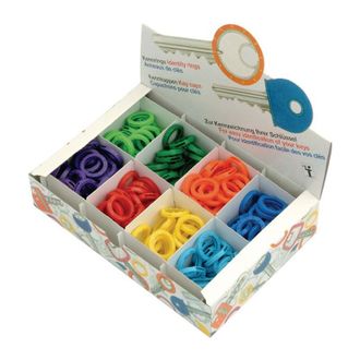 OEM Anillo De Identificaci&oacute;n De Llave De 25 Mm Surtido En Colores Redondos En La Vitrina