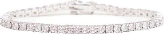 Izabel Display Bracciale tennis con zircone - Bianco