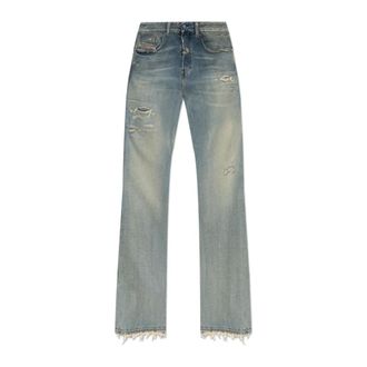 Diesel Straight Jeans, male, Blue, Size: W33 L32 1998 D-Buck Jeans