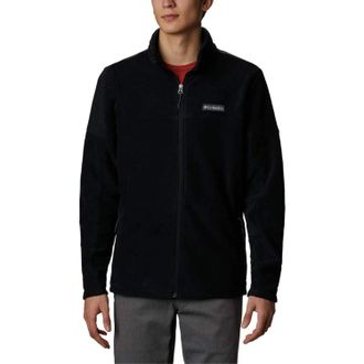 Columbia Basin Trail III Jacket Mens Black Fleece Long Sleeve Full Zip MOT13