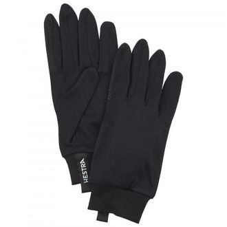 Hestra Silk Liner Touch Point 5 Finger Handschuhe - Unisex | schwarz