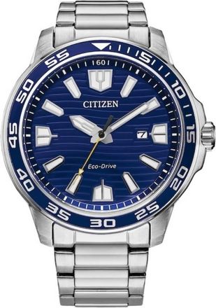 Citizen Eco-Drive Blue Dial Mens Watch AW1700-59L