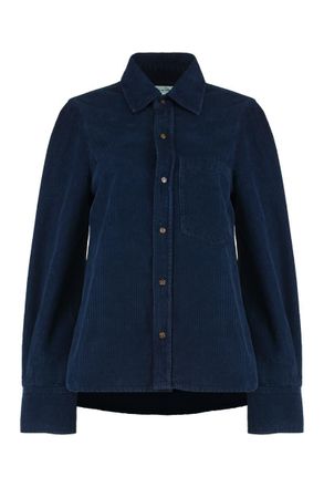 Victoria Beckham Cordially, I Will Translate The Text From Italian (It) To English (En). The Translation Of Camicia In Velluto A Coste Is Corduroy Shirt