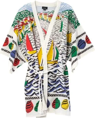 Echo Sail Away Robe in Multi at Nordstrom, Size X-Small/small
