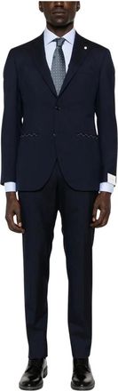 L.B.M. 1911 L.b.m. 1911, Uomo, Abiti Uomo, Blu, 2Xl, new