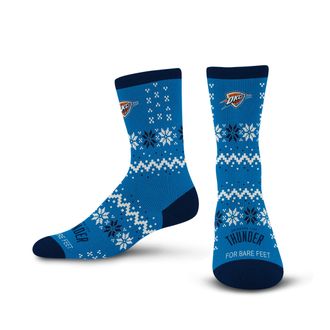 For Bare Feet Team Sweater Crew Sock NBA Large