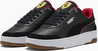Puma Mens Ferrari Ca Match Low Top Trainers - Black - Size: 10.5