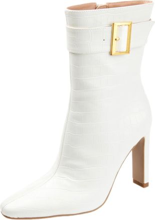 Journee Collection Elanie White ELANIE-WHT Womens