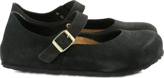 Birkenstock Mantova flats - women - Polyethylene vinyl acetate (PEVA)/Suede/Suede - 39 Regular - Black