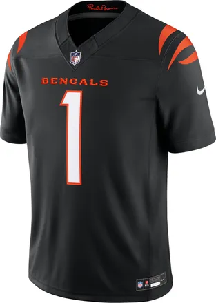 Nike JaMarr Chase Cincinnati Bengals Nike Mens Dri-FIT NFL Stitched Limited Jersey in Black | 37NMBCLH9AF-XXP