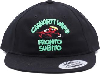 Carhartt Work in Progress Pronto embroidered-logo baseball cap - men - Cotton - One Size - Black