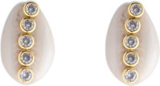 Éliou Wren Earrings in White at Nordstrom