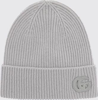 Gucci Cappello GG Gucci in cashmere a coste