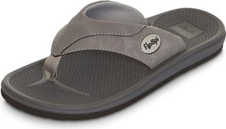 Floopi Michael Flip Flop in Grey at Nordstrom Rack, Size 10