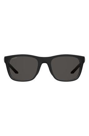 Under Armour 55mm Square Sunglasses in Black at Nordstrom