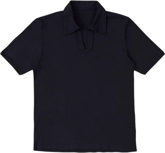 Fortela Goose Short Sleeve Polo in Blue at Nordstrom, Size Medium Eu