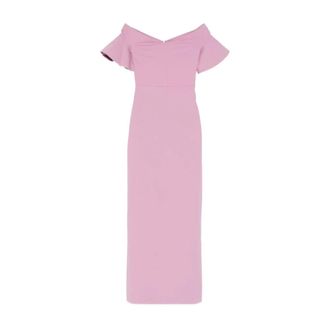 Solace London Olivia Maxi Dress - Dames - Feestkleedjes - Paars - 2XS - Kleedjes