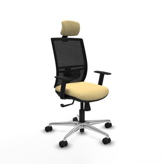 Piqueras y Crespo Silla De Oficina Piqueras Y Crespo Yunquera Negro Espuma Alta Densidad