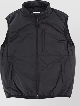 Aspesi jil high collar quilted sleeveless vest