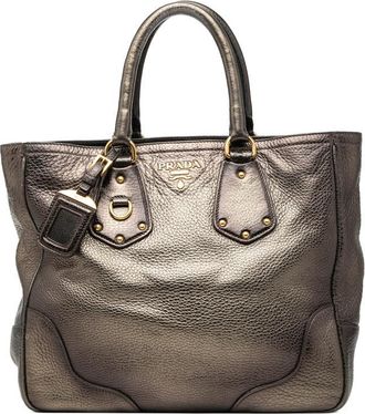 Prada Pre-owned Prada Vitello Daino Antik Shopping Tote Ladies ZXU0RW55BA76JT1J