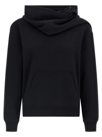 Courr&egrave;ges Womens Hoodie And Scarf
