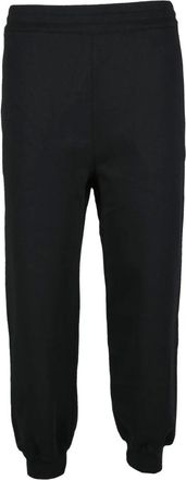 Alexander McQueen Broeken, Dames, Zwart, S, Katoen, Broek