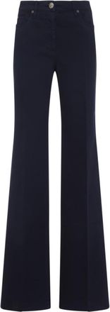 Etro Blue Flared Cotton Jeans