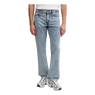 Karl Lagerfeld Jeans, Heren, Blauw, W34 L32, Katoen, Straight Jeans
