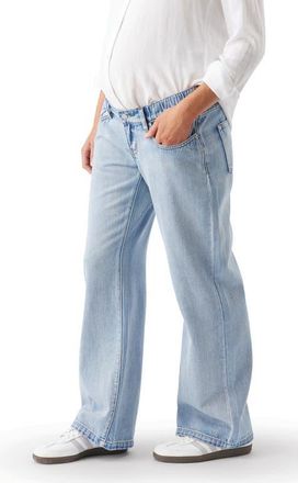 Ripe Billie Elastic Waist Jean in Light Wash at Nordstrom, Size Xx-Large 31 Au