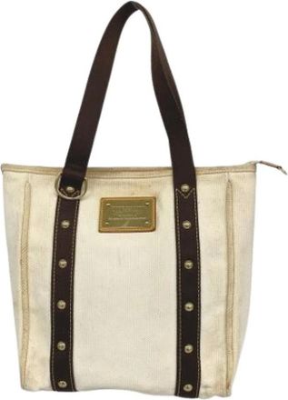 Louis Vuitton Pre-owned Tote Bags, female, Beige, Size: ONE SIZE Pre-owned Vintage Tote Bag
