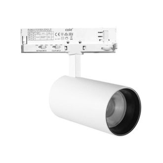 GreenIce Foco De Carril Led Trif&aacute;sico Potenciatemperatura De Color Regulables 202530w 600040003000k Blanco [atl080030-t]greenice