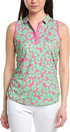Callaway Floral Mini Collar & Side Shirt