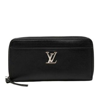 Louis Vuitton Pre-owned Wallets, female, Black, Size: ONE SIZE Pre-owned Vintage Long Wallet (bi-fold)