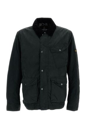 Barbour Green Shirt Collar Jacket