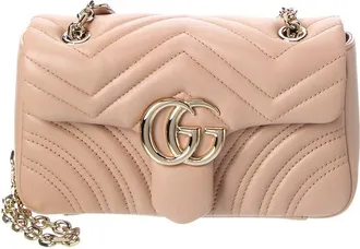 Gucci Gg Marmont Small Quilted Leather Shoulder Bag