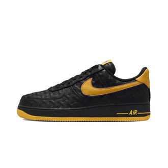Nike Fitness, Heren, Zwart, 39 EU, Leer, Air Force 1 Low Kobe Bryant Lakers Away