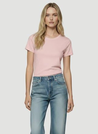 Majestic Filatures 100% Machine Washable Cashmere Short Sleeve Crewneck T-Shirt in Blossom at Nordstrom, Size 3